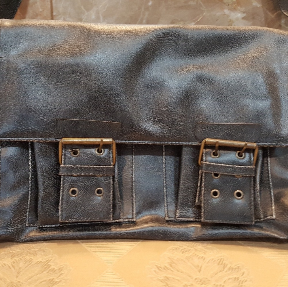 Crossbody bag, genuine leather, never been used